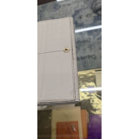 Gucci GG Leather Long Wallet Cream Off White Guccissima - Authentic - Picture 16 of 16